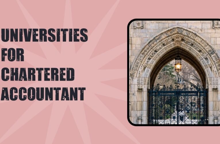 Top 5 Universities for Chartered Accountancy (CA) Students in the USA