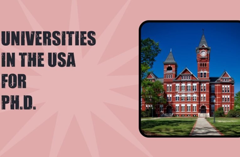 Top 5 Universities for Doctor of Philosophy (PhD) Students in the USA