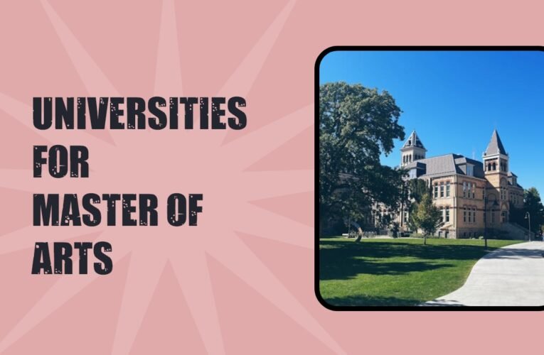 Top 5 Universities for Master of Arts (MA) Students in the USA